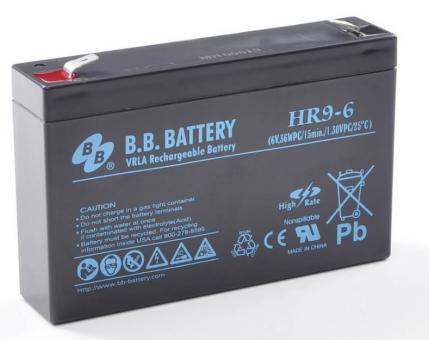 B.B. Battery, HR9-6 